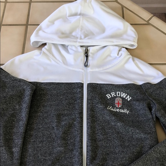 champion jacket womens brown